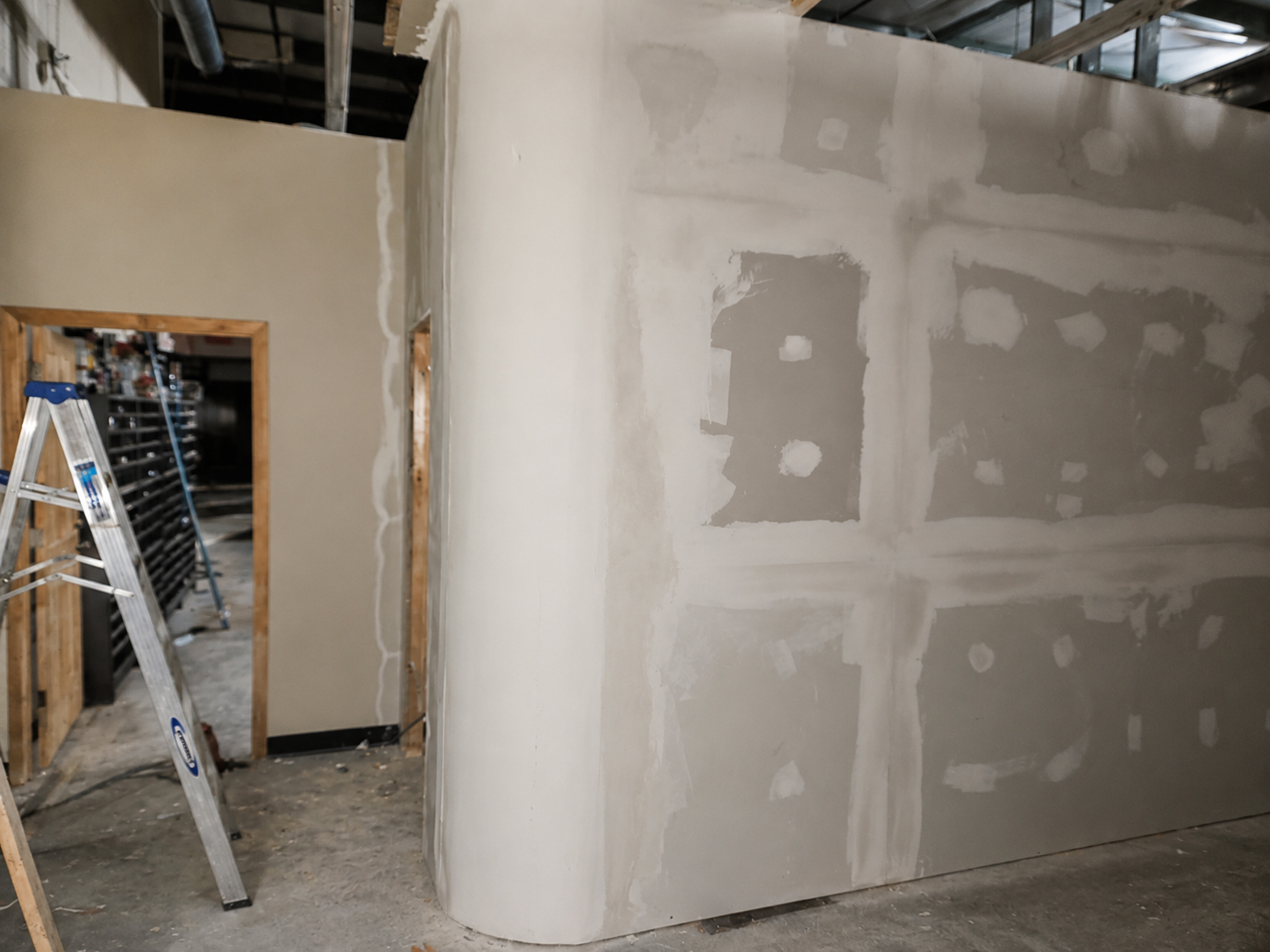 Drywall repair before painting